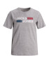 Jack & Jones Junior Tricou bleumarin / gri amestecat / roșu / alb - Pled.ro