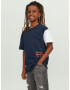 Jack & Jones Junior Tricou bleumarin / portocaliu / alb - Pled.ro