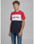 Jack & Jones Junior Tricou bleumarin / roșu / alb - Pled.ro