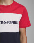 Jack & Jones Junior Tricou bleumarin / roșu / alb - Pled.ro