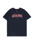 Jack & Jones Junior Tricou bleumarin / roșu / alb - Pled.ro