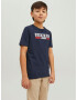 Jack & Jones Junior Tricou bleumarin / roșu / alb - Pled.ro