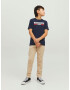 Jack & Jones Junior Tricou bleumarin / roșu / alb - Pled.ro