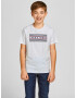 Jack & Jones Junior Tricou bleumarin / roșu rodie / negru / alb - Pled.ro