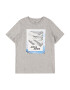 Jack & Jones Junior Tricou 'BOOSTER' albastru deschis / gri deschis / alb - Pled.ro