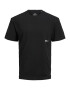 Jack & Jones Junior Tricou 'Clan' negru / alb - Pled.ro