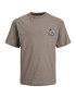 Jack & Jones Junior Tricou 'Flows' bleumarin / albastru deschis / gri taupe / verde măr / alb - Pled.ro