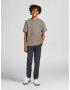 Jack & Jones Junior Tricou 'Flows' bleumarin / albastru deschis / gri taupe / verde măr / alb - Pled.ro