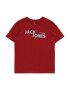 Jack & Jones Junior Tricou 'FRIDAY' albastru / gri închis / roșu bordeaux / alb - Pled.ro