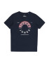 Jack & Jones Junior Tricou 'FRIDAY' bleumarin / roz / alb - Pled.ro