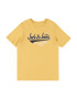 Jack & Jones Junior Tricou galben citron / negru / alb - Pled.ro