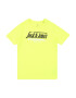 Jack & Jones Junior Tricou galben neon / negru / alb - Pled.ro