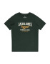 Jack & Jones Junior Tricou gri închis / portocaliu / alb - Pled.ro