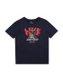 Jack & Jones Junior Tricou 'HEADON' bleumarin / roșu / negru / alb - Pled.ro