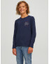 Jack & Jones Junior Tricou 'Jerrys' bleumarin / roșu / alb - Pled.ro