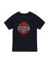 Jack & Jones Junior Tricou 'Meraj' bleumarin / roșu / alb - Pled.ro