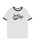 Jack & Jones Junior Tricou 'MESSI' negru / alb - Pled.ro