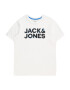 Jack & Jones Junior Tricou 'NEON' albastru / negru / alb - Pled.ro