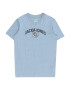 Jack & Jones Junior Tricou 'OUNCE' albastru fumuriu / albastru noapte / alb - Pled.ro