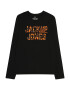 Jack & Jones Junior Tricou 'PEACE WALKER' verde închis / portocaliu / negru - Pled.ro