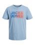 Jack & Jones Junior Tricou 'Raymond' albastru / albastru deschis / lila / portocaliu - Pled.ro