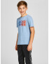 Jack & Jones Junior Tricou 'Raymond' albastru / albastru deschis / lila / portocaliu - Pled.ro