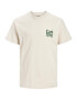 Jack & Jones Junior Tricou 'Riverside' gri deschis / verde închis - Pled.ro