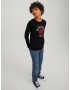 Jack & Jones Junior Tricou roșu / negru / alb - Pled.ro