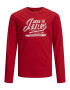 Jack & Jones Junior Tricou roșu / negru / alb - Pled.ro