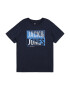 Jack & Jones Junior Tricou 'SCOTT' albastru / bleumarin / gri / alb - Pled.ro