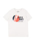 Jack & Jones Junior Tricou 'SPRING' portocaliu / negru / alb - Pled.ro