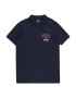 Jack & Jones Junior Tricou 'THOMAS' bleumarin / roșu / alb - Pled.ro