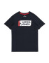 Jack & Jones Junior Tricou 'TREAM FOOTBALL' bleumarin / roșu / alb - Pled.ro