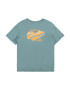 Jack & Jones Junior Tricou 'TREND' cyan / portocaliu / alb - Pled.ro