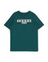 Jack & Jones Junior Tricou verde închis / negru / alb - Pled.ro