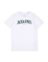 Jack & Jones Junior Tricou verde pin / alb - Pled.ro