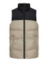 Jack & Jones Junior Vestă 'CHILI' gri taupe / negru - Pled.ro