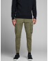 JACK & JONES Pantaloni cu buzunare 'Paul Flake' verde / oliv / verde închis - Pled.ro