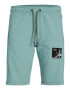 JACK & JONES Pantaloni 'FILO' gri deschis / verde mentă / portocaliu / negru - Pled.ro