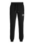 JACK & JONES Pantaloni 'GORDON' negru / alb - Pled.ro