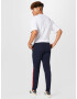 JACK & JONES Pantaloni 'IRON' bleumarin / roșu / alb - Pled.ro