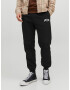 JACK & JONES Pantaloni 'Kane Josh' negru / alb - Pled.ro