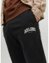 JACK & JONES Pantaloni 'Kane Josh' negru / alb - Pled.ro