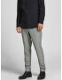 JACK & JONES Pantaloni eleganți 'Marco Connor' bleumarin / maro deschis / gri piatră / alb - Pled.ro