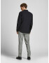 JACK & JONES Pantaloni eleganți 'Marco Connor' bleumarin / maro deschis / gri piatră / alb - Pled.ro