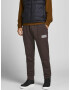 JACK & JONES Pantaloni maro / alb - Pled.ro