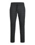 JACK & JONES Pantaloni negru / alb - Pled.ro