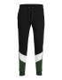 JACK & JONES Pantaloni verde smarald / negru / alb - Pled.ro