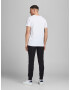 JACK & JONES Pantaloni 'Will' negru / alb - Pled.ro