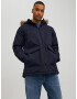 JACK & JONES Parka de iarnă 'Craft' bleumarin - Pled.ro